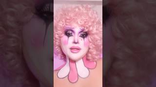 🥹💖🎀✨ clownmakeup halloween halloweenmakeup makeup makeuptutorial [upl. by Llorrac]