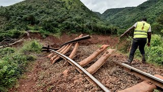 Kenya Railways Starts To Rebuild Kijabe Forest Line  Mai Mahiu Tragedy [upl. by Johansen]