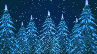 Free Christmas and New Year Trees background loop hd [upl. by Salahcin]