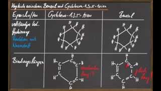 Q11 Vergleich Cyclohexatrien und Benzol [upl. by Acceber]