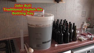 John Bull English Ale Bottling Day WGV Hops 37 Home Brew Beer Kit UK [upl. by Yasmin]