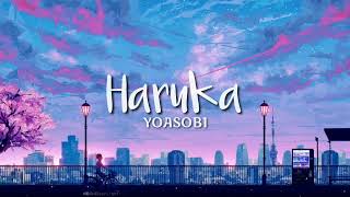 YOASOBI  Haruka ハルカ Lyrics video [upl. by Leclair]