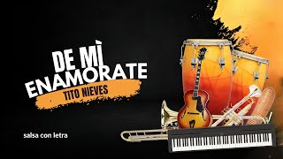 De Mi Enamorate Tito Nieves Video  Salsa Con Letra [upl. by Finbar66]