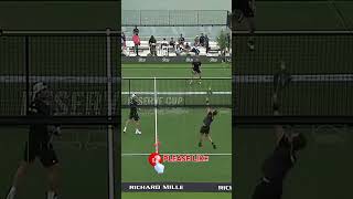 TOO STRONG 🔥🔥 Padel Highlights bestofpadel [upl. by Oys]