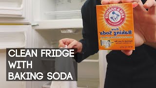 How to Clean Fridge Using Baking Soda [upl. by Georgina370]