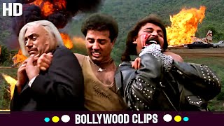 सनी देओल ने शराफत का उतरा नकाब किया अजगर को गिरफ्तार  Vishwatma  🔥Sunny Deol Action Scenes [upl. by Lyndell]