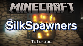 Get Mineable Spawners In Minecraft Using SilkSpawners Tutorial [upl. by Nolak]