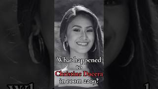 True Crime The Christine Dacera Case  A night of celebration turned into a tragic mystery 🇵🇭 [upl. by Calabrese]