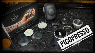 Picopresso Unboxing  فتح صندوق ماكينه الاسبريسو المحموله واكاكو بيكوبريسو [upl. by Yard]