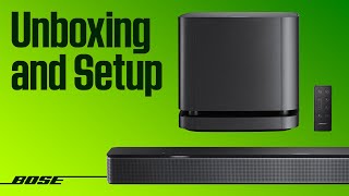 Bose Smart Soundbar System – Unboxing and Setup [upl. by Eelyk992]