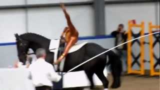 World Champion in Equestrian Vaulting 1252012 [upl. by Dixil]