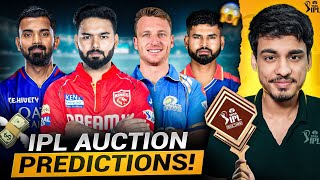 IPL Auction 2025 BOLD PREDICTIONS 🔥🤯  PUJAB KINGS and GUJARAT TITANS IPL Auction 2025 [upl. by Daley333]