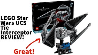 LEGO Star Wars UCS Tie Interceptor REVIEW Set 75382 [upl. by Docile]