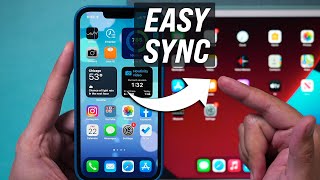 How to Sync iPhone and iPad [upl. by Nylhtak358]