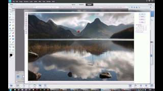 Liquify Filter in Photoshop Elements [upl. by Kinelski]