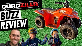 Quadzilla Buzz 50cc Quad Bike Review Kids Quad Bike [upl. by Horatia]