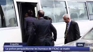 La police perquisitionne les bureaux de l’ICAC ce matin [upl. by Ricarda]