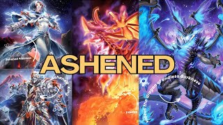 NEW TCG EXCLUSIVE ARCHETYPE Ashened Duels amp Deck Profile  YGO OMEGA  Legacy of Destruction [upl. by Atelokin]