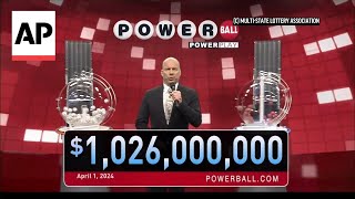 No winner for 1 billion Powerball lottery jackpot in 3month losing streak [upl. by Soiritos]