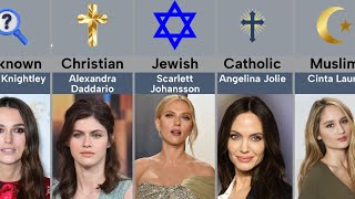 Religion of Hollywood Actresses [upl. by Akkeber]