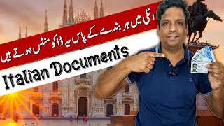 How to get Italian documents permesso di soggiorno Identity cardTessera sanitaria [upl. by Jesher]