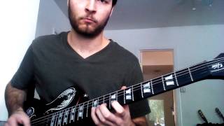 No Resurrection  AFI Guitar Cover by Mark French [upl. by Izy970]