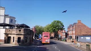 Hopper Bus 901 Full Route Journey Visual Nottingham to Sutton Bonnington  FF04JBX 768 [upl. by Tega]