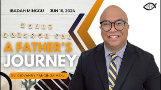 A FATHERS JOURNEY  EV GIOVANNY PANGINDA MDIV  JUN 16  2024 [upl. by Ymrots]