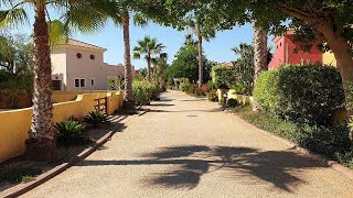 A typical Desert Springs Almeria Andalucia Spain lane in June 2023 [upl. by Nahgrom]