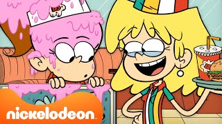 Loud House  60 MINUTOS das crianças de The Loud House no Relógio ⏰  Nickelodeon em Português [upl. by Adranoel]