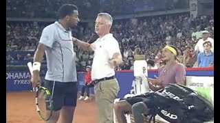 Alexander Zverev and Arthur Fils row on court as umpire separates angry stars  Tennis News [upl. by Tnairb42]