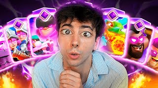 BENIJU REACCIONA 10 NUEVAS POSIBLES EVOLUCIONES EN CLASH ROYALE [upl. by Harraf]