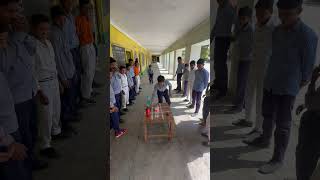 Tictactoe Recreation Activity Of Boys tictactoe trending viralvideo india school schoollife [upl. by Boggers]