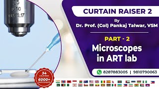 Curtain Raiser 2  Microscopes In ART Lab Part2 By Dr Prof Col Pankaj Talwar [upl. by Sarah]