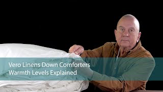 How to select a Down Comforter warmth level that is right for you [upl. by Koah]