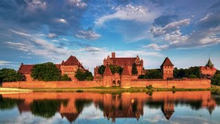 Malbork Town Walking Video Where Is Largest Castle In The World Poland [upl. by Rickert]