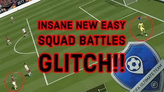 FIFA 21 INSANE NEW EASY SQUAD BATTLES GLITCH 100 WORKING [upl. by Follmer605]