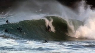 Surfing and Bodyboarding a Secret Spot in Cornwall Part 2 [upl. by Avra]