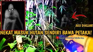 HORORKAPOKDI TEROR MAKHLUK MENGERIKAN SAAT MASUK HUTAN SENDIRIexplore [upl. by Odysseus]