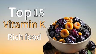 Vitamin k rich foods  Vitamin k sources vitamin k foods [upl. by Annairt]