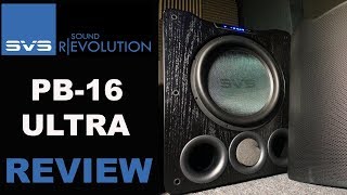 SVS PB16 ULTRA Review  PORT NOISE [upl. by Bohi]