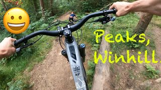 Peak District  Win Hill MTB [upl. by Samford]