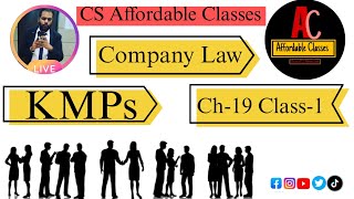 Company Law II Key Managerial Personnel II Chapter19 Class1 II CS Executive [upl. by Viehmann10]