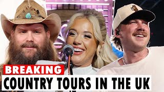 All of the biggest Country tours in the UK in 2024 and beyond [upl. by Ronoel]