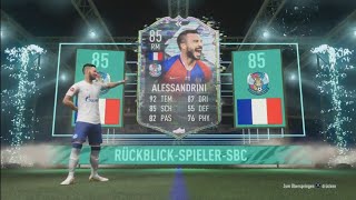 FIFA 21 SBC  Flashback Alessandrini100K [upl. by Ahsenit]