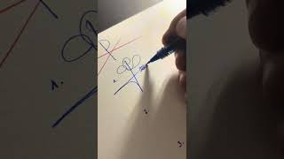 How to sign the letter M trending signature shortvideo signaturemaker [upl. by Bonaparte]