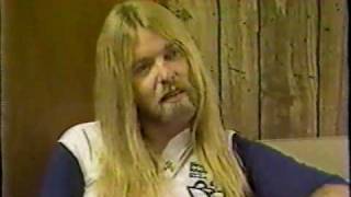 Gregg Allman interview PART 12 of 14  Cher  Saenger Theater New Orleans 1982 [upl. by Noivaz]