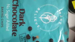 bake believe dark chocolate morsels review  trigger warning sideways [upl. by Aerona336]