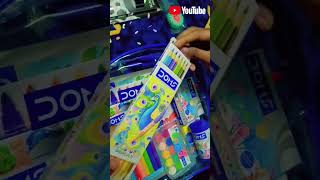 Unboxing doms art kit ❤️🎨🖼️🪄🌈 short video subscribe [upl. by Chyou]