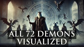 The 72 Demons of King Solomon A Journey Through the Ars Goetia Every Demon visualized amp explained [upl. by Ahgem]